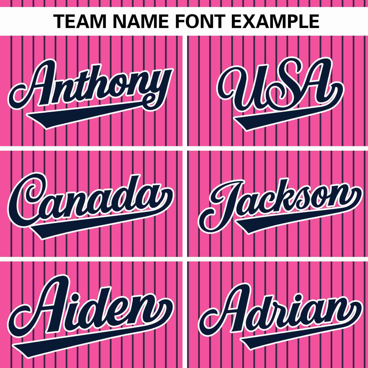Custom Pink Navy Stripe Fashion Authentic Pullover Baseball Jersey Limited