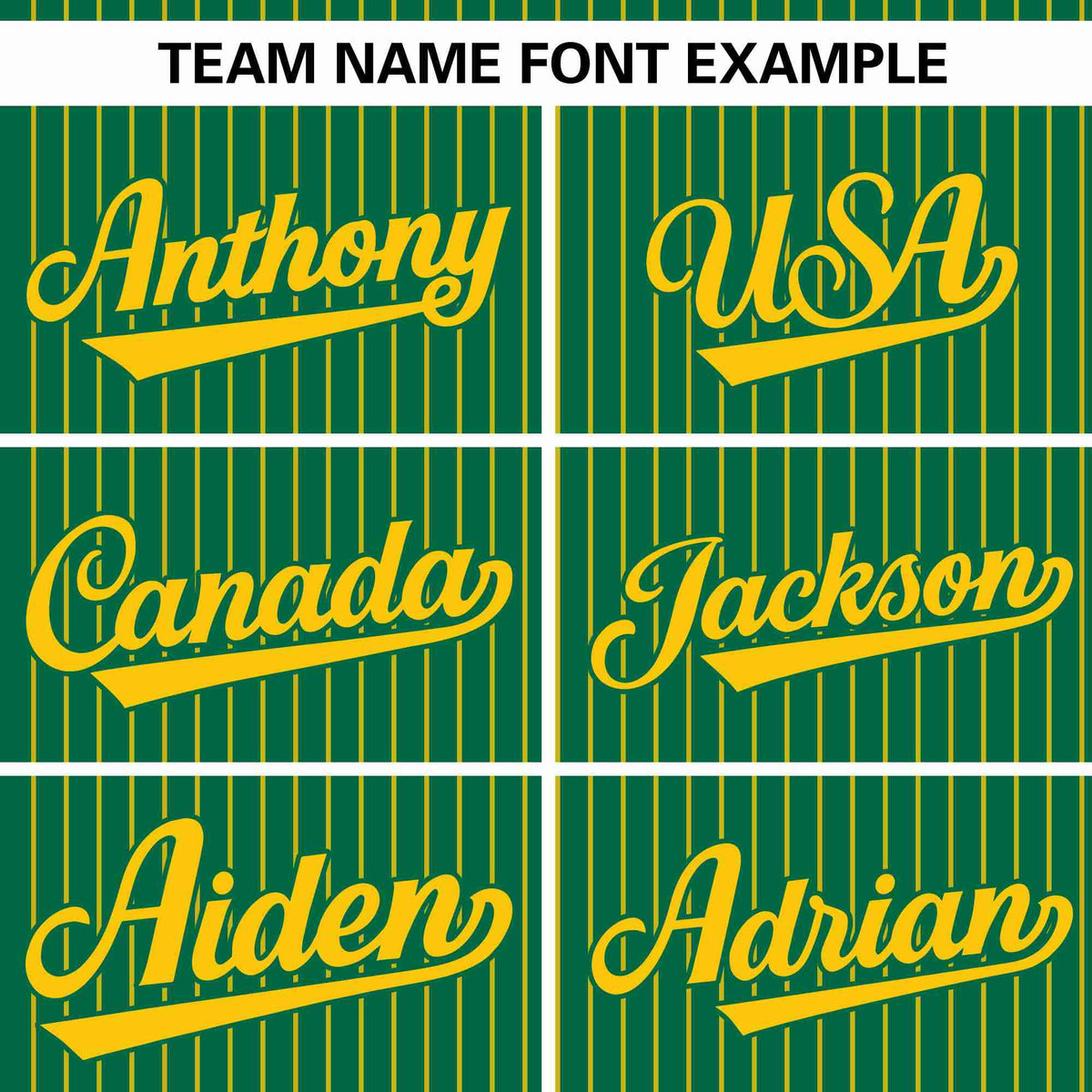 Custom Kelly Green Gold Stripe Fashion Authentic Pullover Baseball Jersey Limited