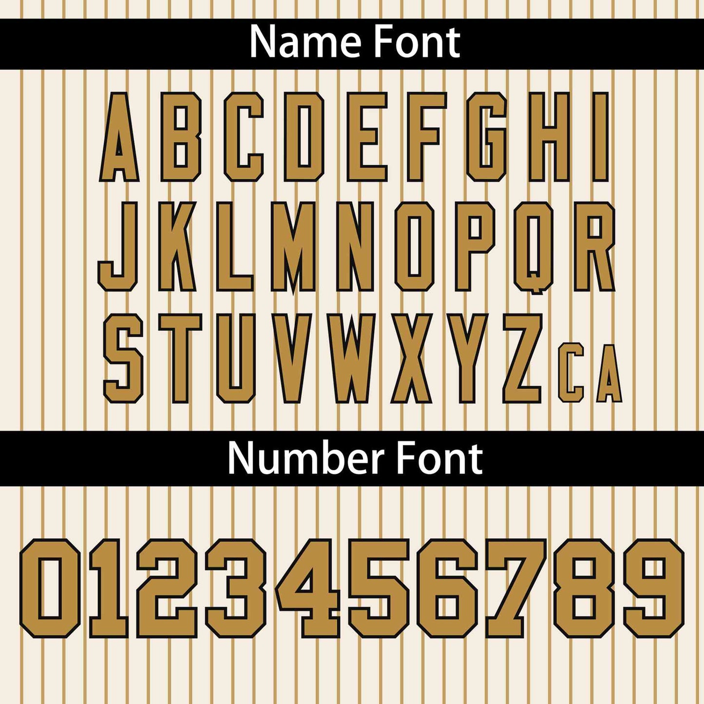 Custom Cream Old Gold Stripe Fashion Authentic Pullover Baseball Jersey Limited