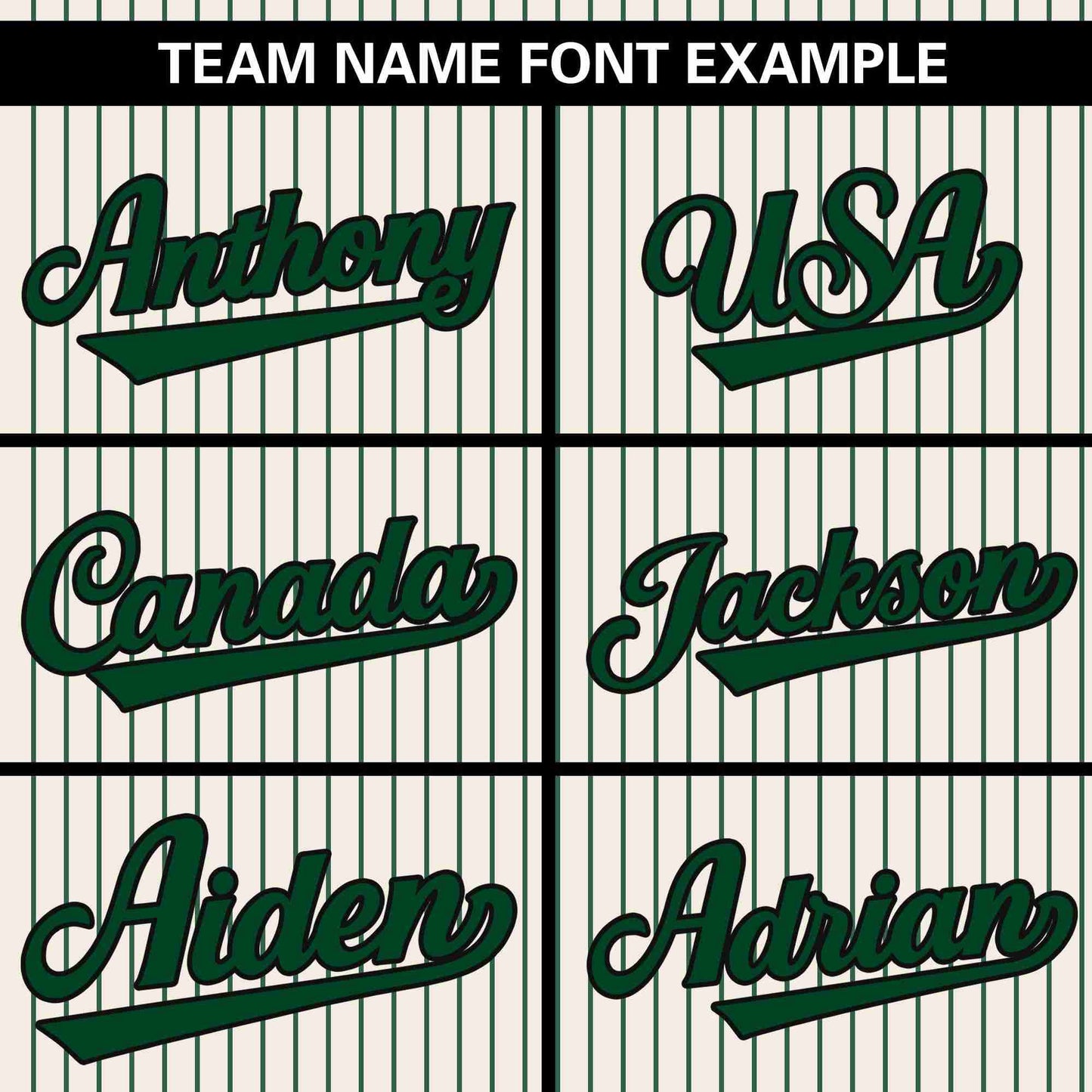 Custom Cream Green Stripe Fashion Authentic Pullover Baseball Jersey Limited