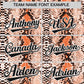 Custom Orange Snakeskin Pattern Authentic Sleeveless Baseball Jersey Limited