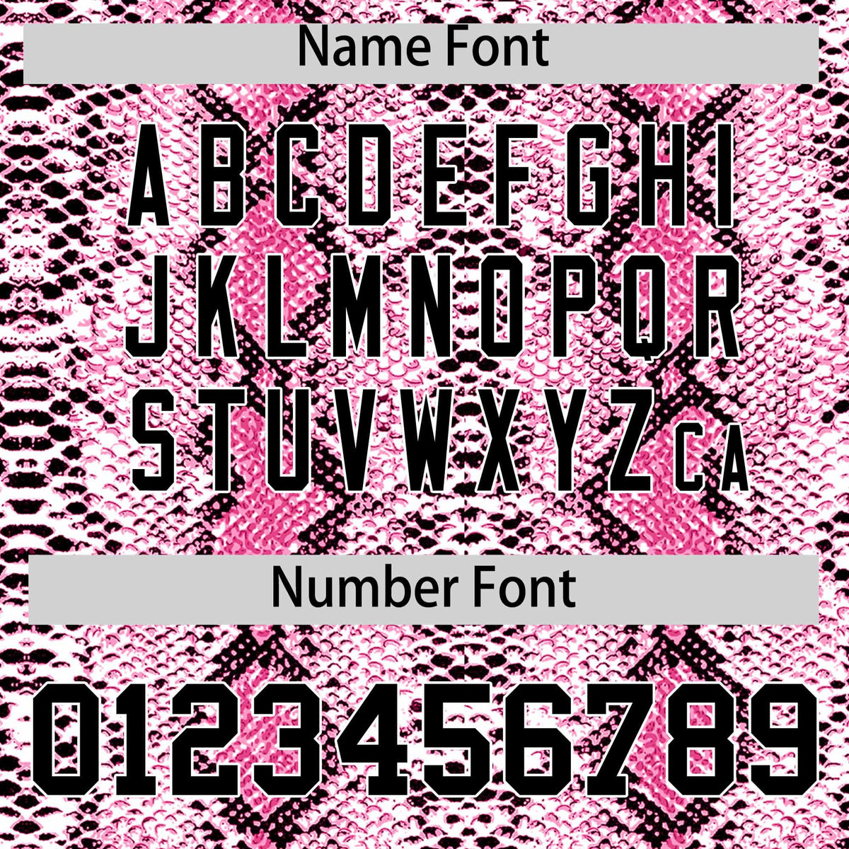 Custom Pink Snakeskin Pattern Authentic Sleeveless Baseball Jersey Limited