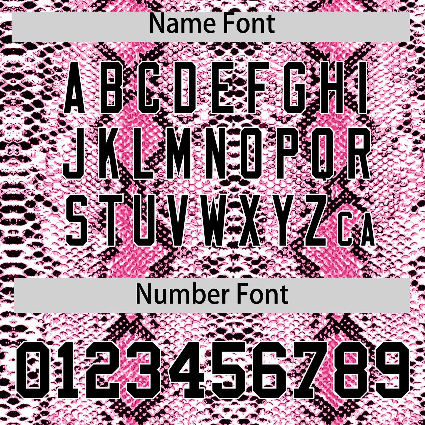 Custom Pink Snakeskin Pattern Authentic Sleeveless Baseball Jersey Limited