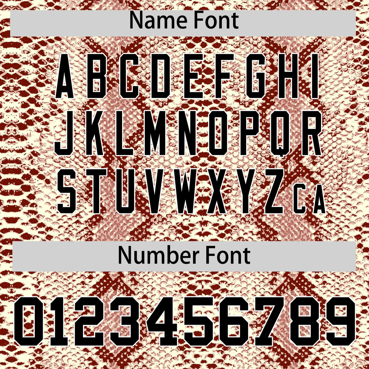 Custom Texas Orange Snakeskin Pattern Authentic Sleeveless Baseball Jersey Limited