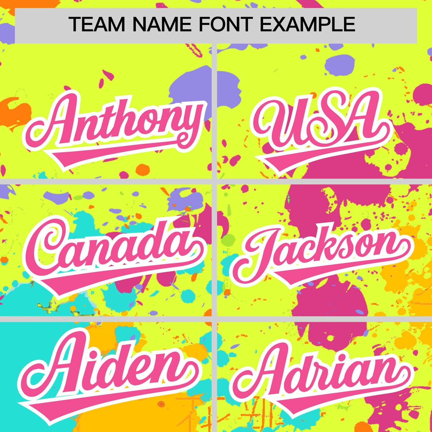 Custom Fluorescent Green Graffiti Fashion Baseball Jersey For Women Limited