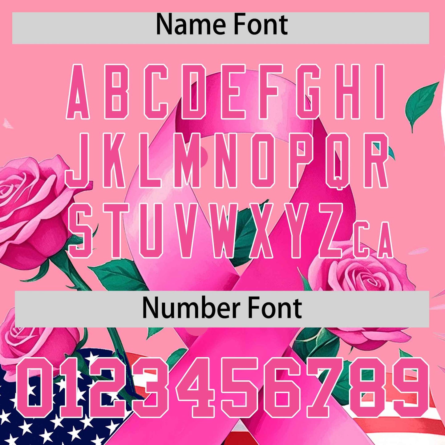 Custom Light Pink Pink Breast Cancer Awareness Month Pink Ribbon Authentic Baseball Jersey for Women Limited