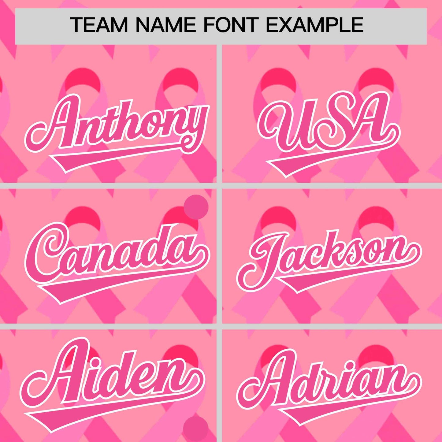 Custom Light Pink Pink Breast Cancer Awareness Month Pink Ribbon Authentic Baseball Jersey for Women Limited