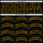 Custom Black Black-Gold Authentic Throwback Basketball Jersey Limited