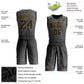 Custom Black Black-Old Gold Round Neck Sublimation Basketball Suit Jersey Limited