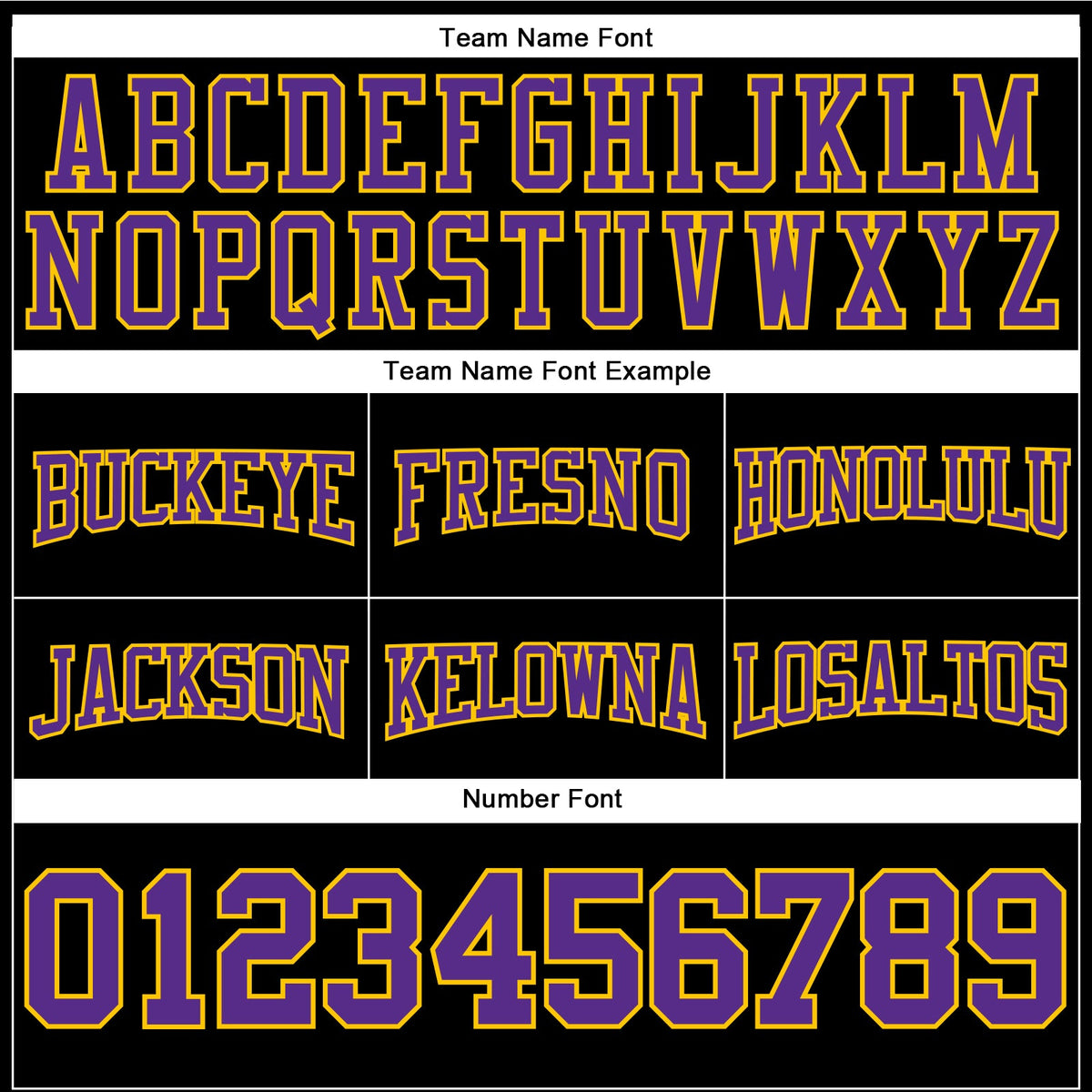 Custom Stitched Black Purple-Gold Football Pullover Sweatshirt Hoodie Limited