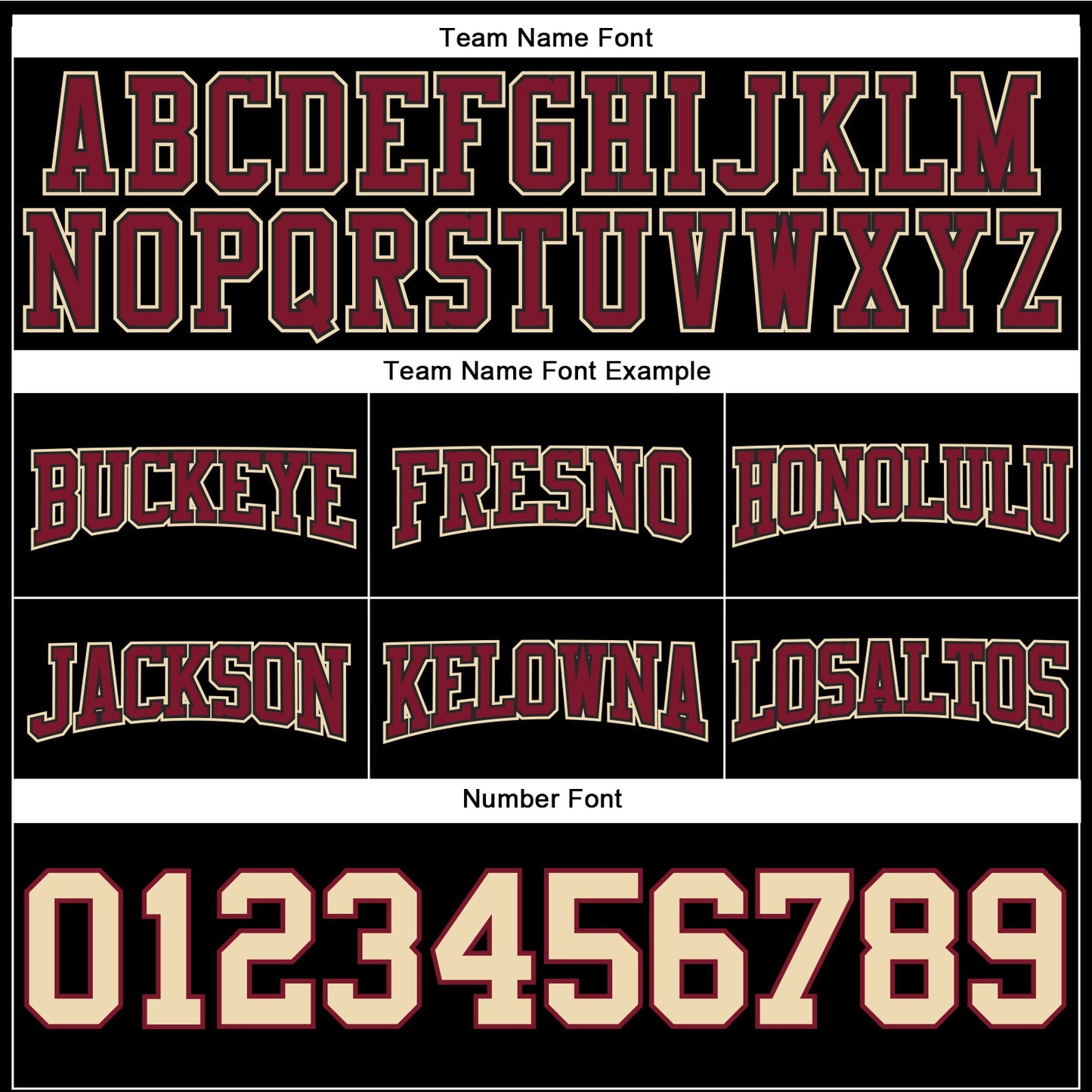 Custom Stitched Black Cream-Crimson Football Pullover Sweatshirt Hoodie Limited