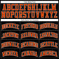 Custom Black Orange Pinstripe Orange-Black Authentic Basketball Jersey Limited