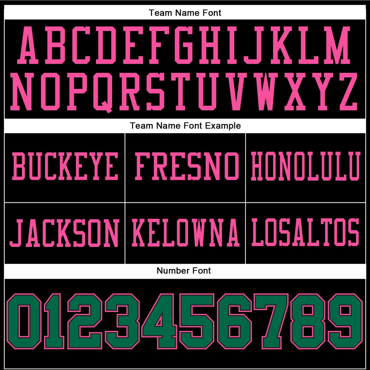 Custom Black Kelly Green-Pink Mesh Authentic Football Jersey Limited