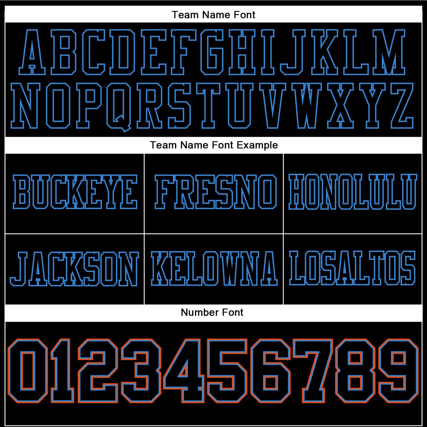 Custom Black Electric Blue-Orange Mesh Authentic Football Jersey Limited