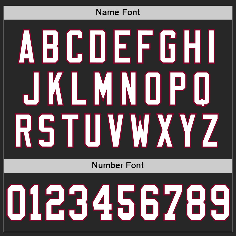 Custom Black White-Maroon Mesh Authentic Throwback Football Jersey Limited