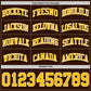 Custom Brown Gold-White Authentic Basketball Jersey Limited
