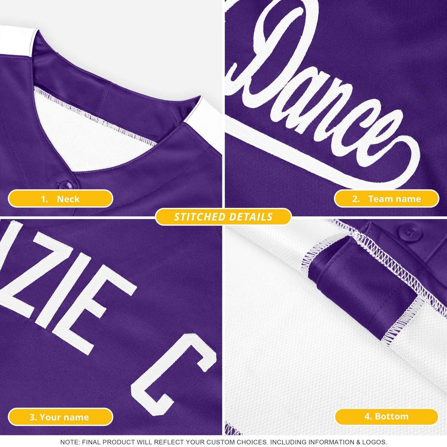 Custom White Red-Yellow Raglan Sleeves Authentic Baseball Jersey Limited