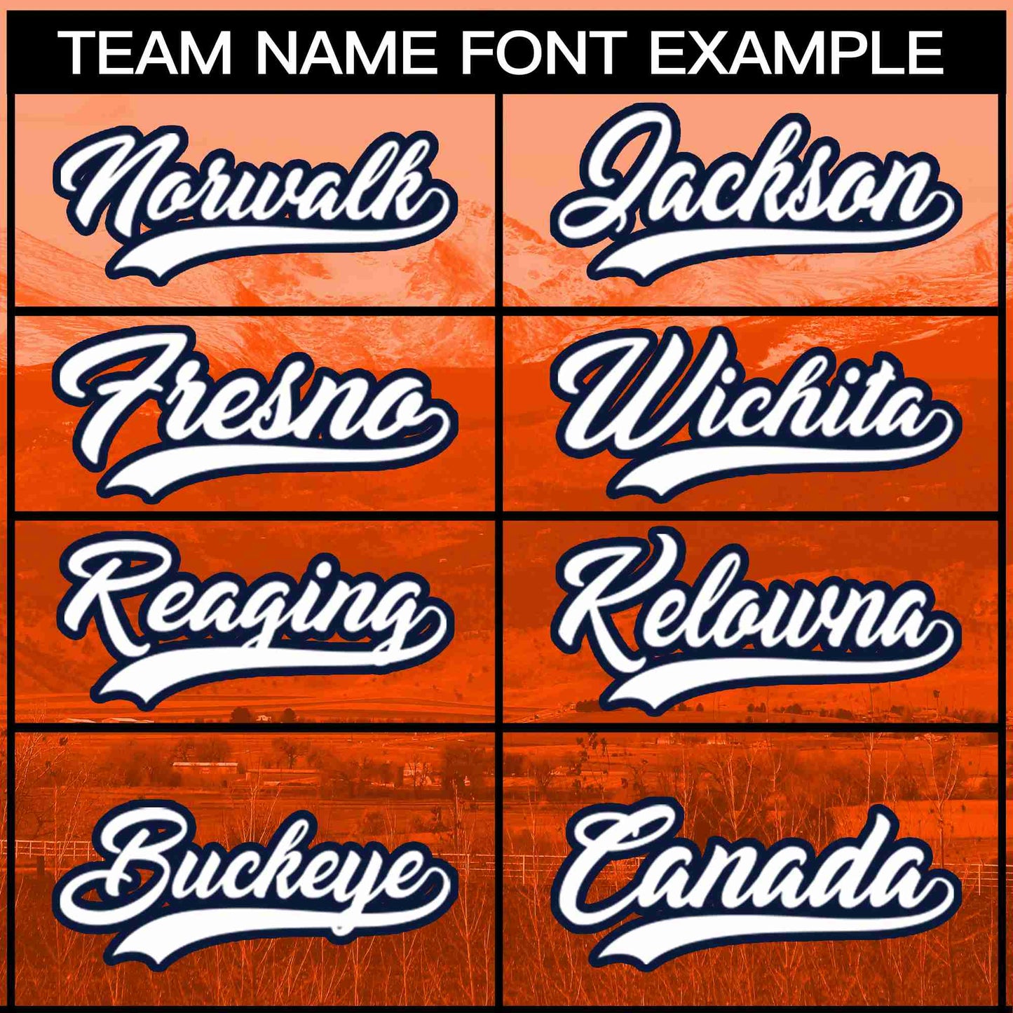 Custom Orange White-Navy Denver City Connect Baseball Jersey Limited