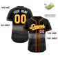 Custom Black Yellow-White Denver City Connect Baseball Jersey Limited