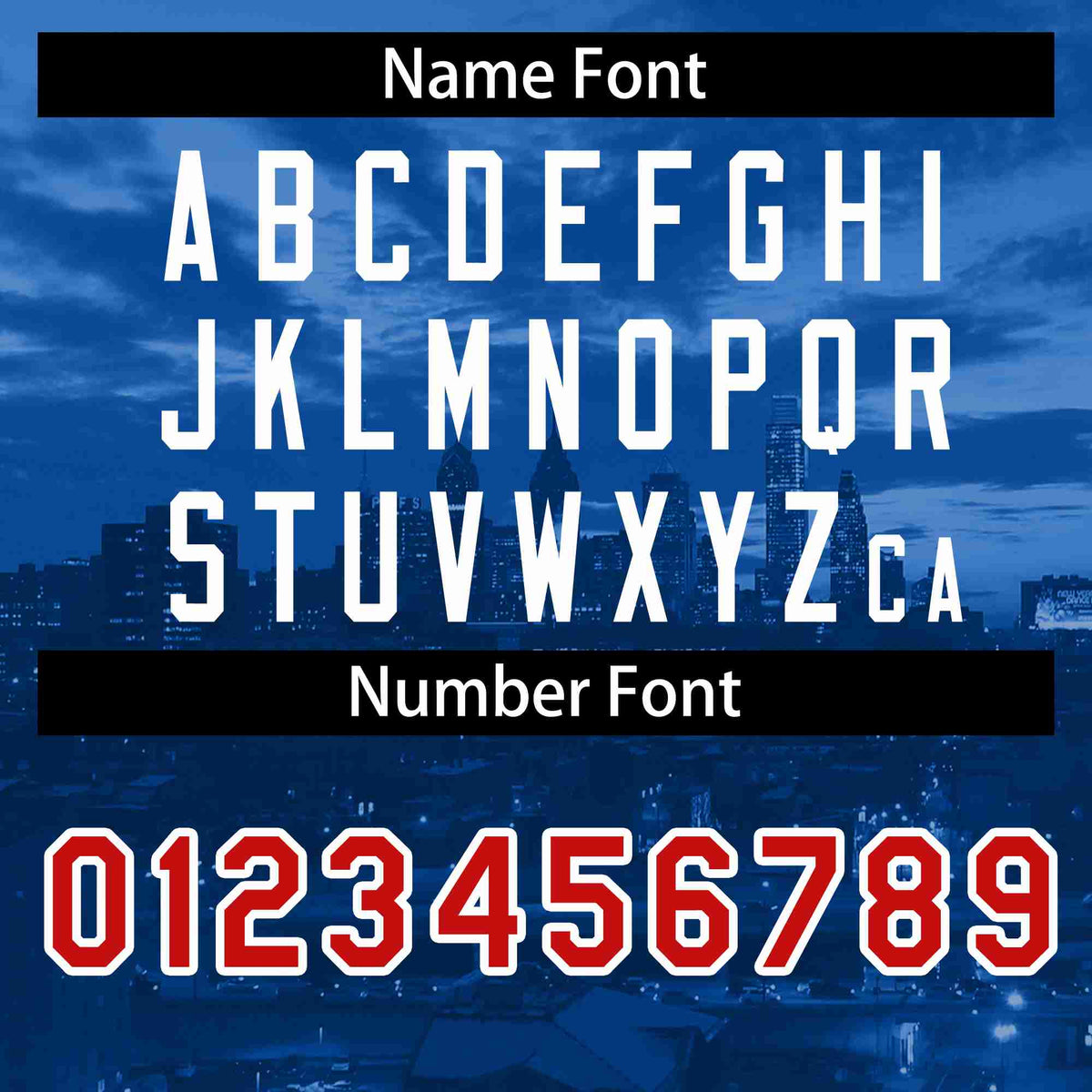 Custom Royal Red-White Philadelphia City Connect Baseball Jersey Limited