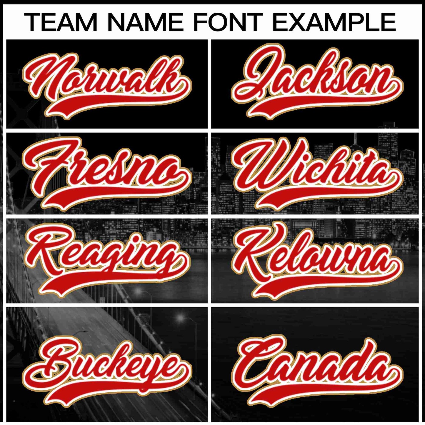 Custom Black Red-White San Francisco City Connect Baseball Jersey Limited