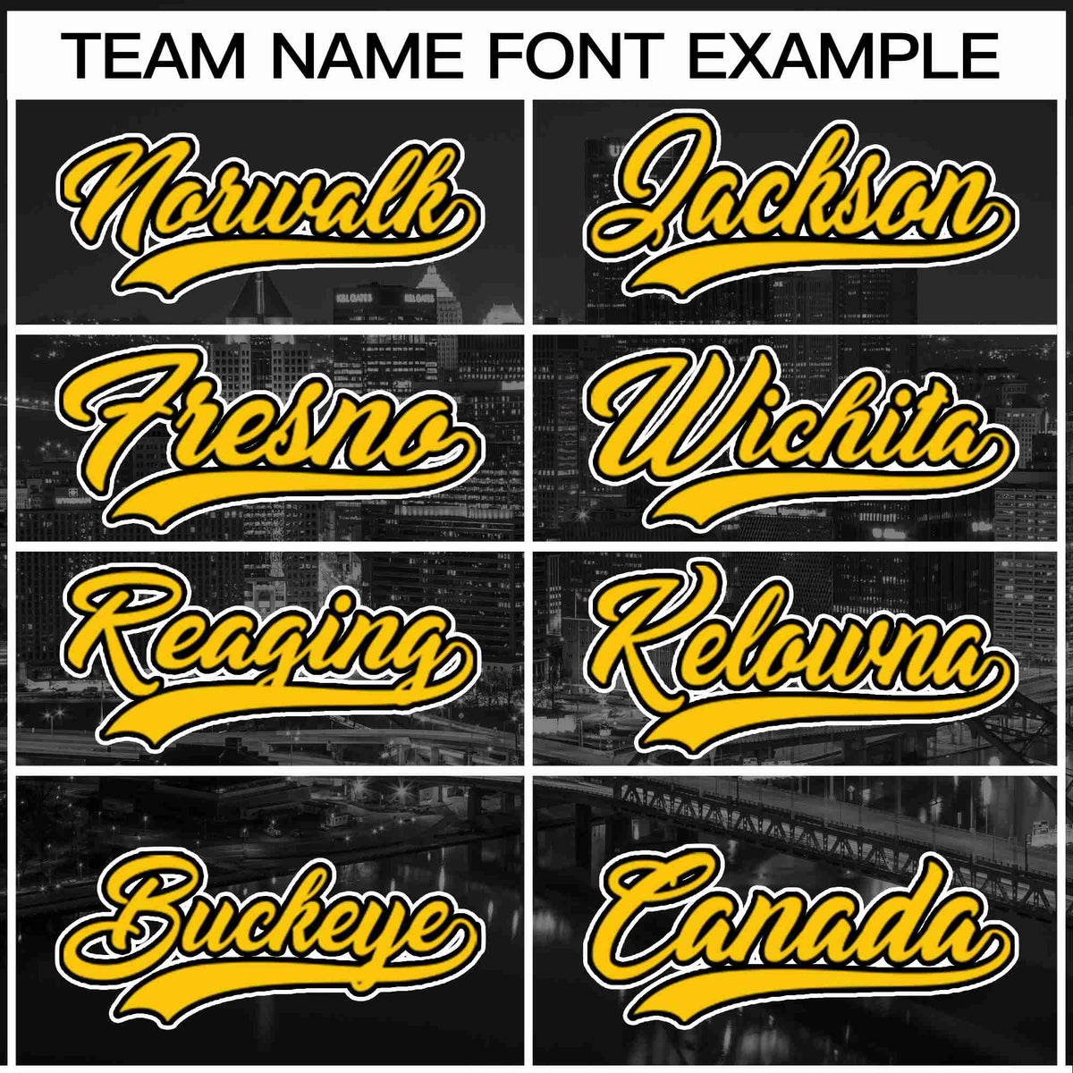 Custom Black Yellow-Black Pittsburgh City Connect Baseball Jersey Limited