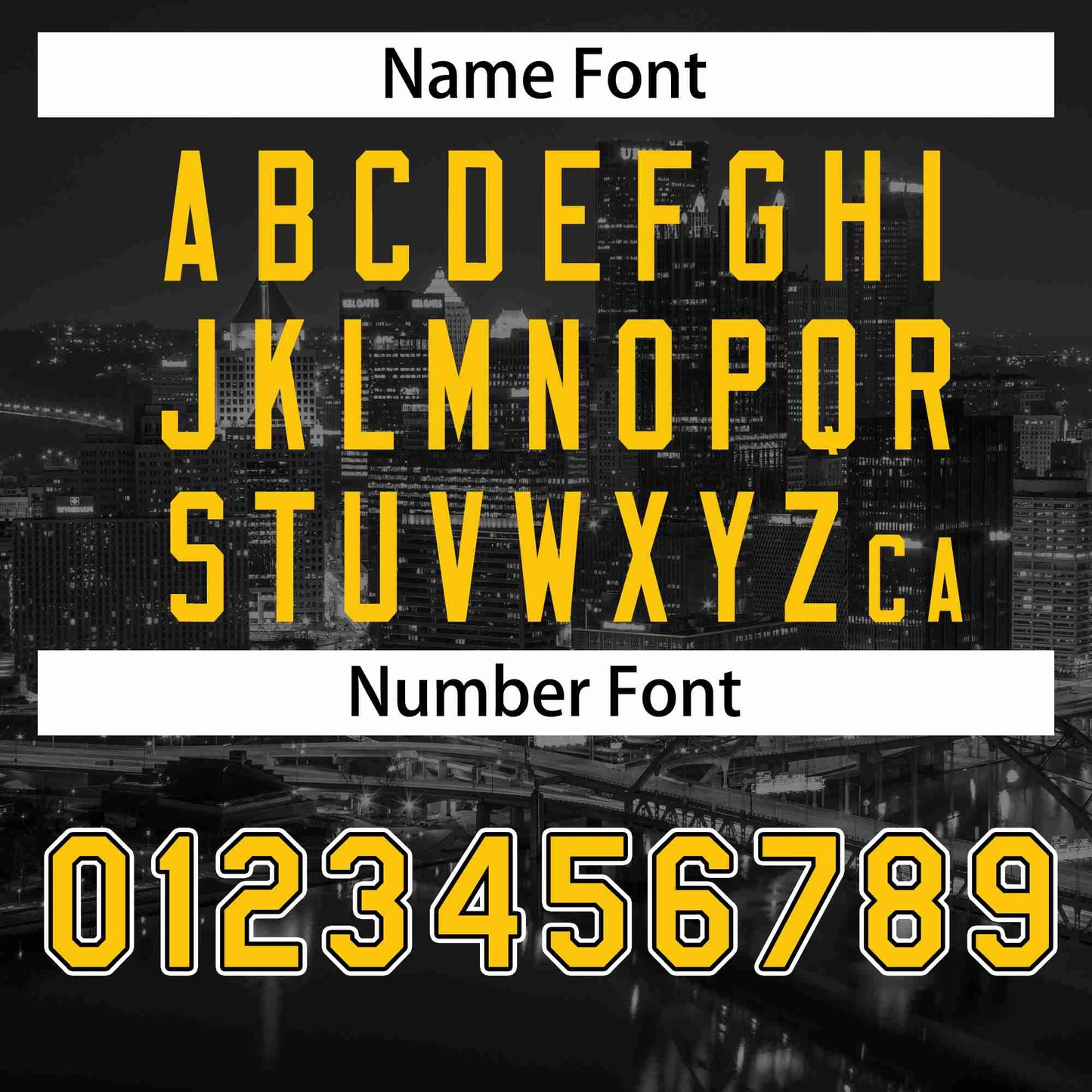 Custom Black Yellow-Black Pittsburgh City Connect Baseball Jersey Limited