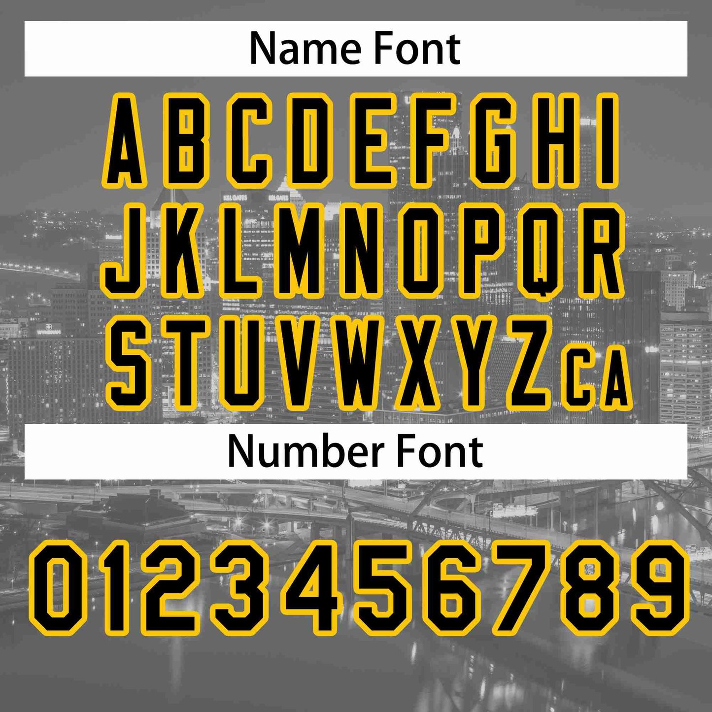 Custom Gray Black-Yellow Pittsburgh City Connect Baseball Jersey Limited