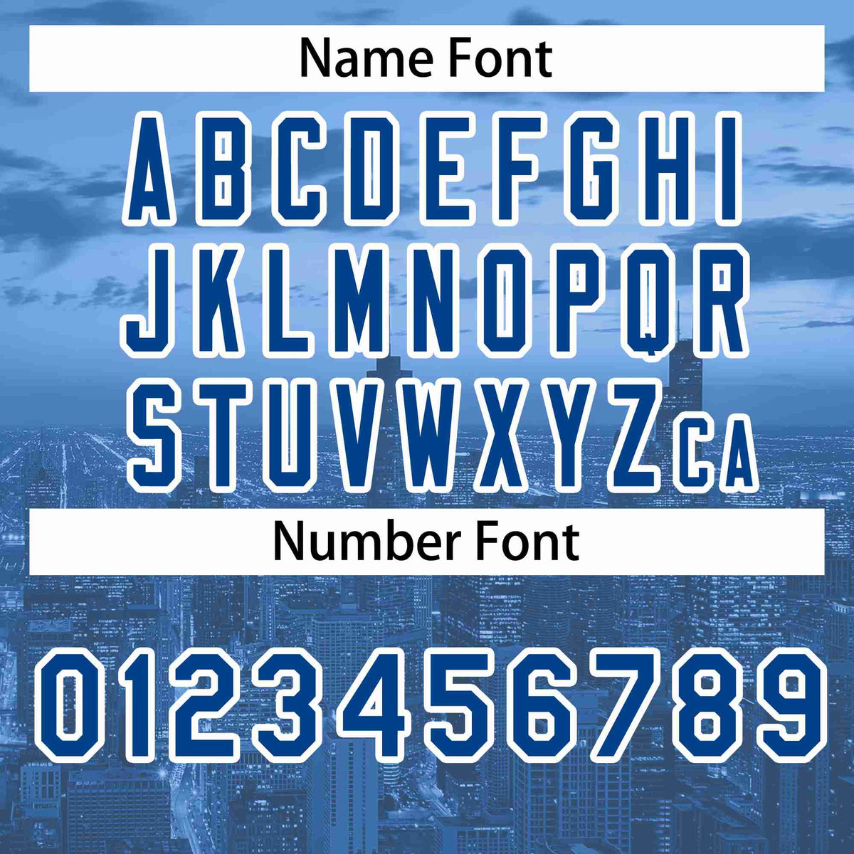 Custom Light Blue Royal-White Chicago City Connect Baseball Jersey Limited