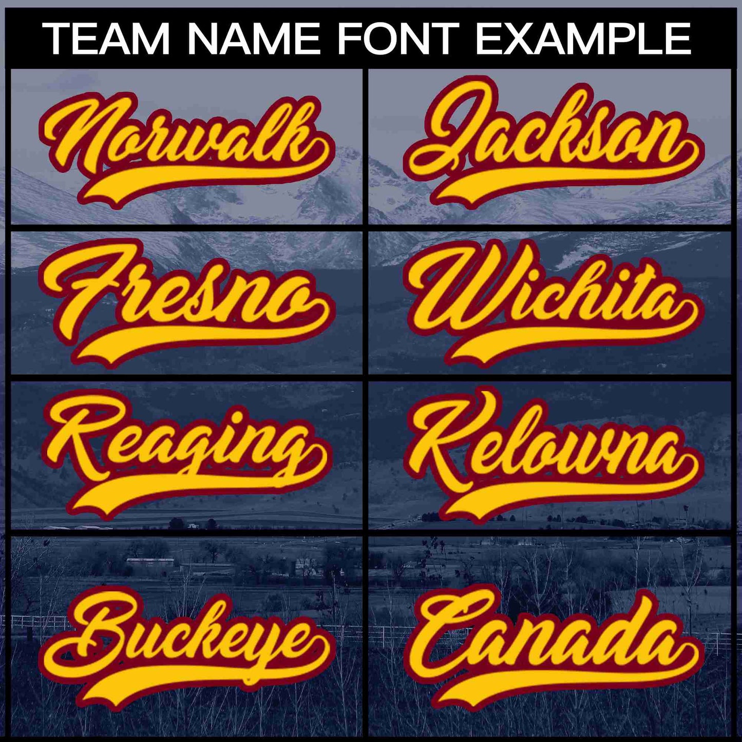 Custom Navy Yellow-Crimson Denver City Connect Baseball Jersey Limited