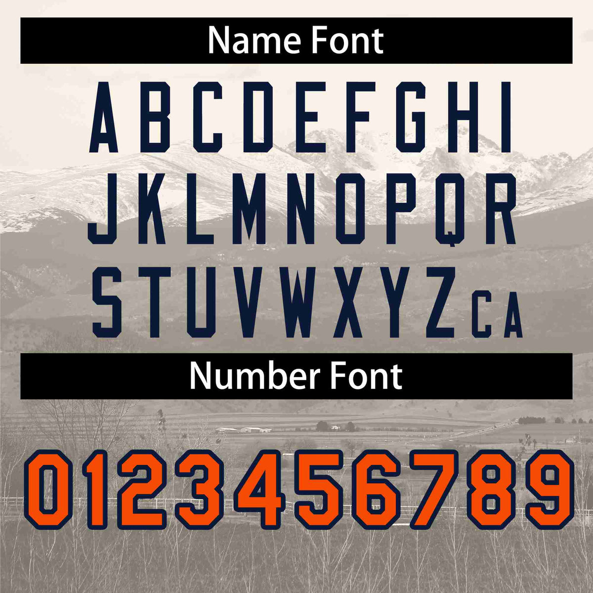 Custom Cream Orange-Navy Denver City Connect Baseball Jersey Limited