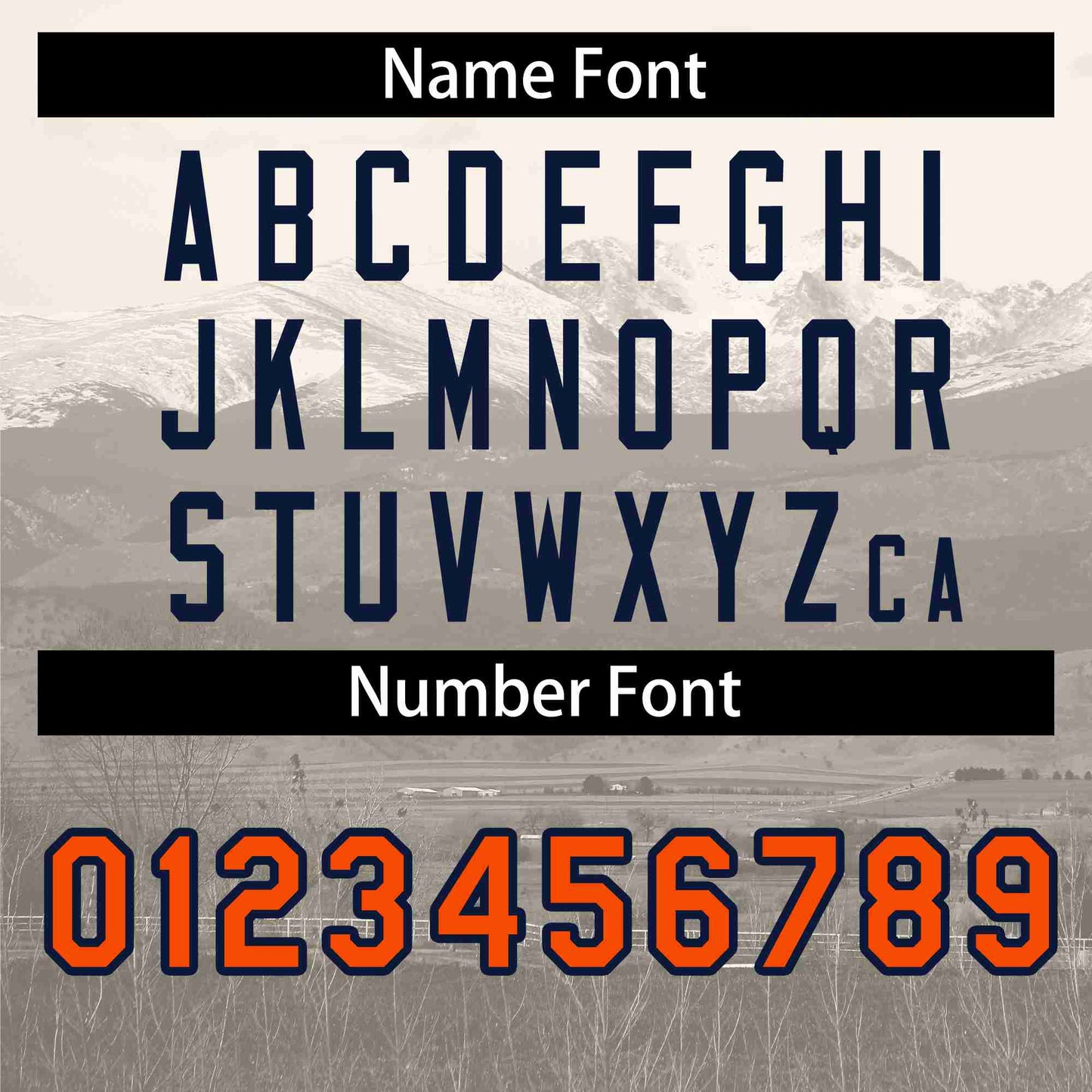 Custom Cream Orange-Navy Denver City Connect Baseball Jersey Limited