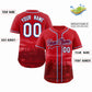 Custom Red Red-Royal Philadelphia City Connect Baseball Jersey Limited