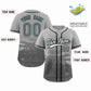 Custom Gray White-Black Philadelphia City Connect Baseball Jersey Limited