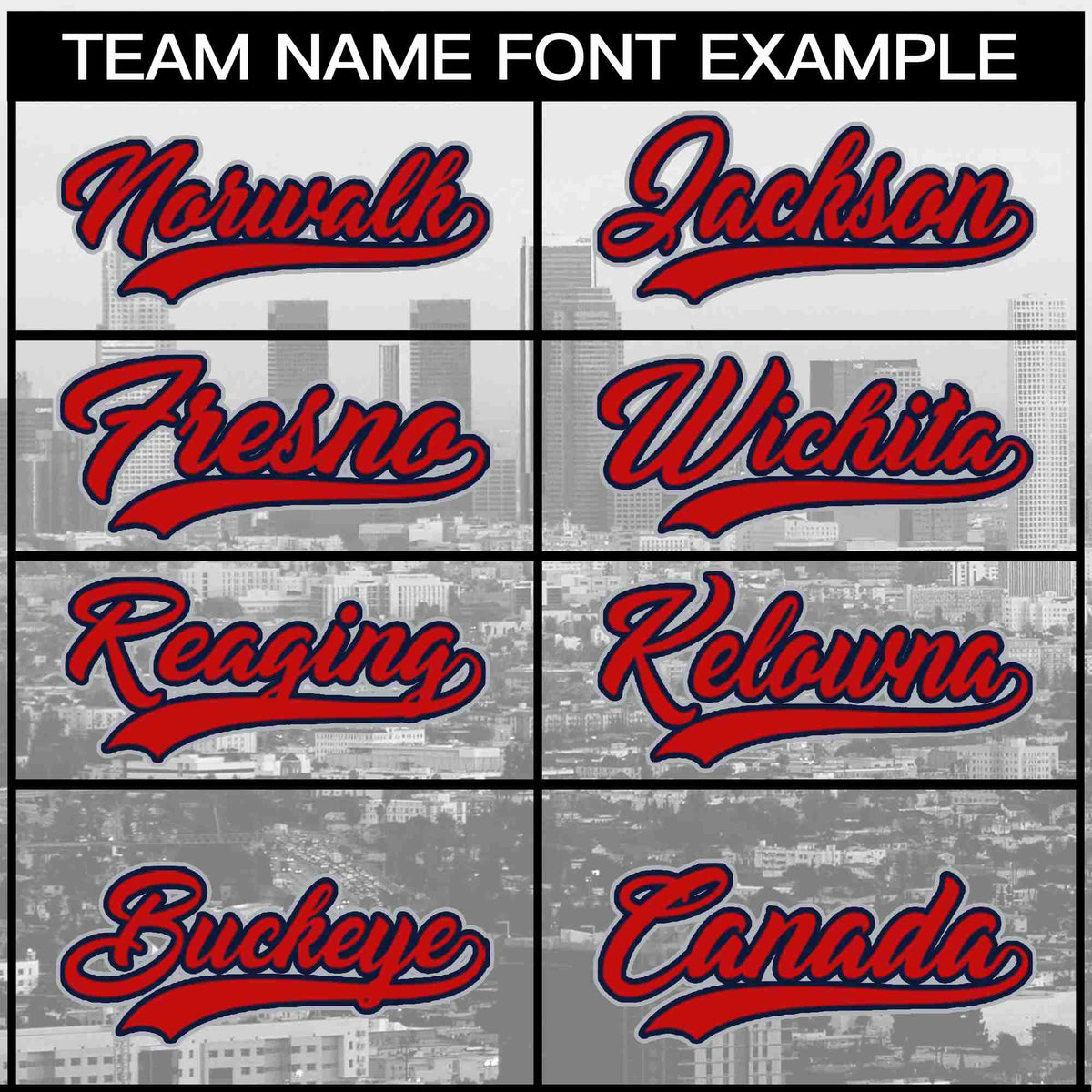 Custom White Red-Navy Los Angeles City Connect Baseball Jersey Limited