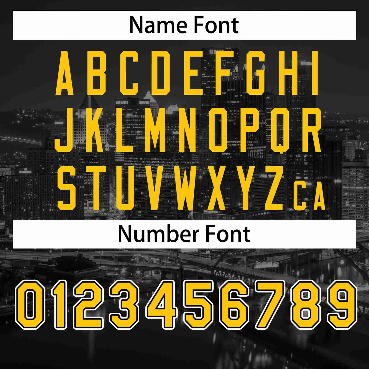 Custom Black Yellow-Black Pittsburgh City Connect Baseball Jersey Limited