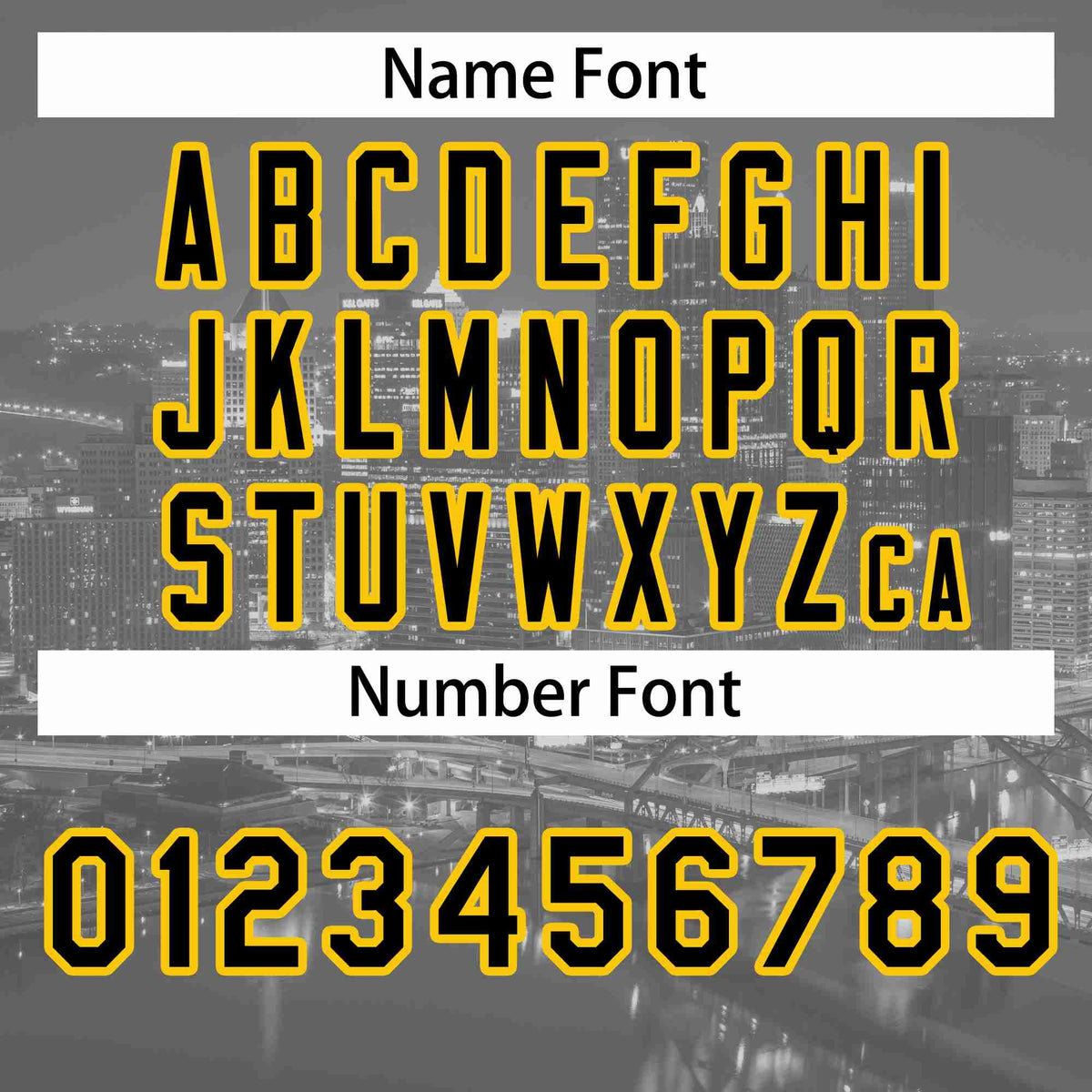 Custom Gray Black-Yellow Pittsburgh City Connect Baseball Jersey Limited