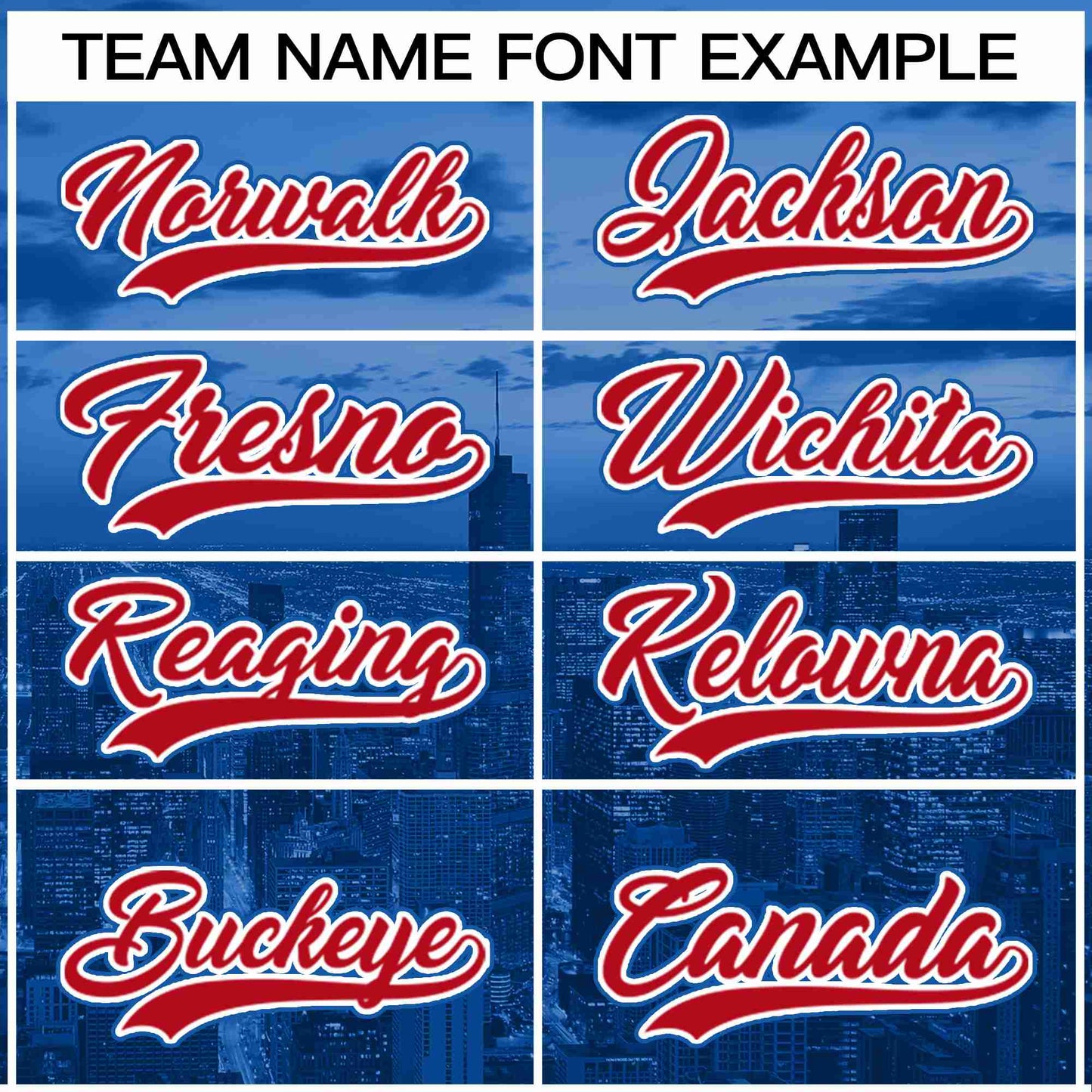 Custom Royal Red-White Chicago City Connect Baseball Jersey Limited