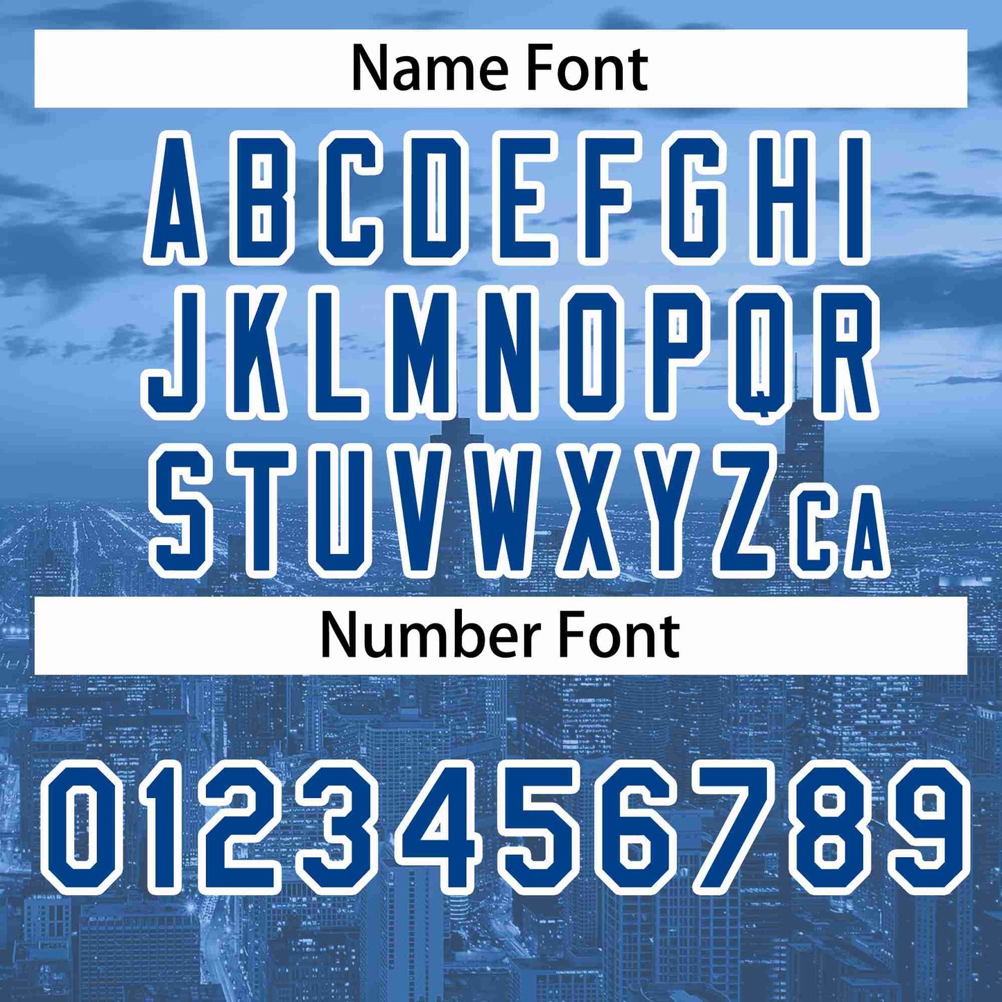 Custom Light Blue Royal-White Chicago City Connect Baseball Jersey Limited