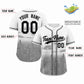 Custom White Black-Gray Chicago City Connect Baseball Jersey Limited