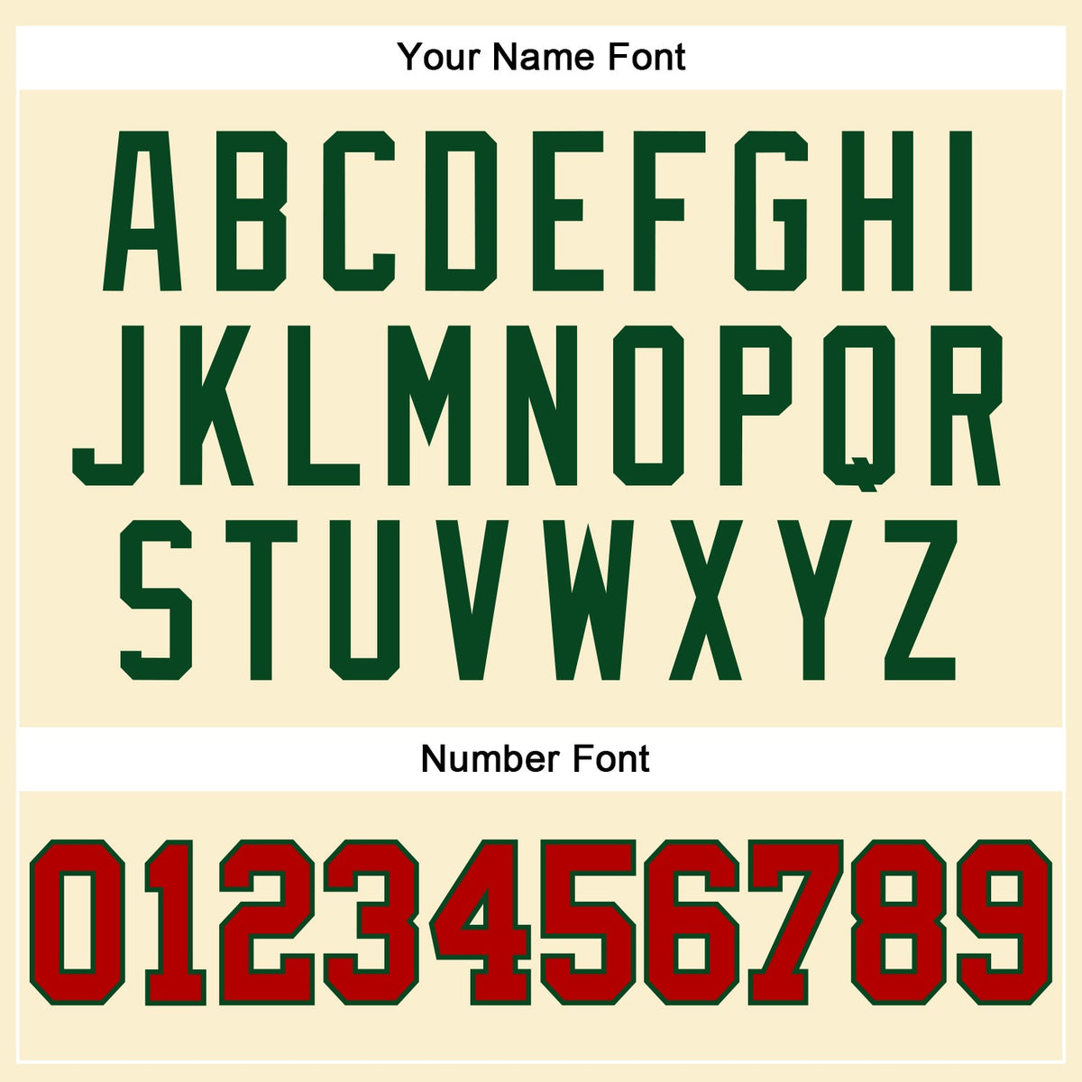 Custom Cream Red-Green Authentic Throwback Basketball Jersey Limited