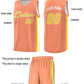 Custom Orange Yellow-White Classic Sets Sports Uniform Basketball Jersey Limited