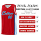 Custom Red Blue-White Classic Sets Sports Uniform Basketball Jersey Limited