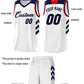 Custom White Navy Classic Sets Sports Uniform Basketball Jersey Limited