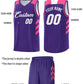 Custom Purple White Classic Sets Sports Uniform Basketball Jersey Limited