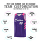 Custom Purple White Classic Sets Sports Uniform Basketball Jersey Limited