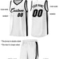 Custom White Black Classic Sets Sports Uniform Basketball Jersey Limited