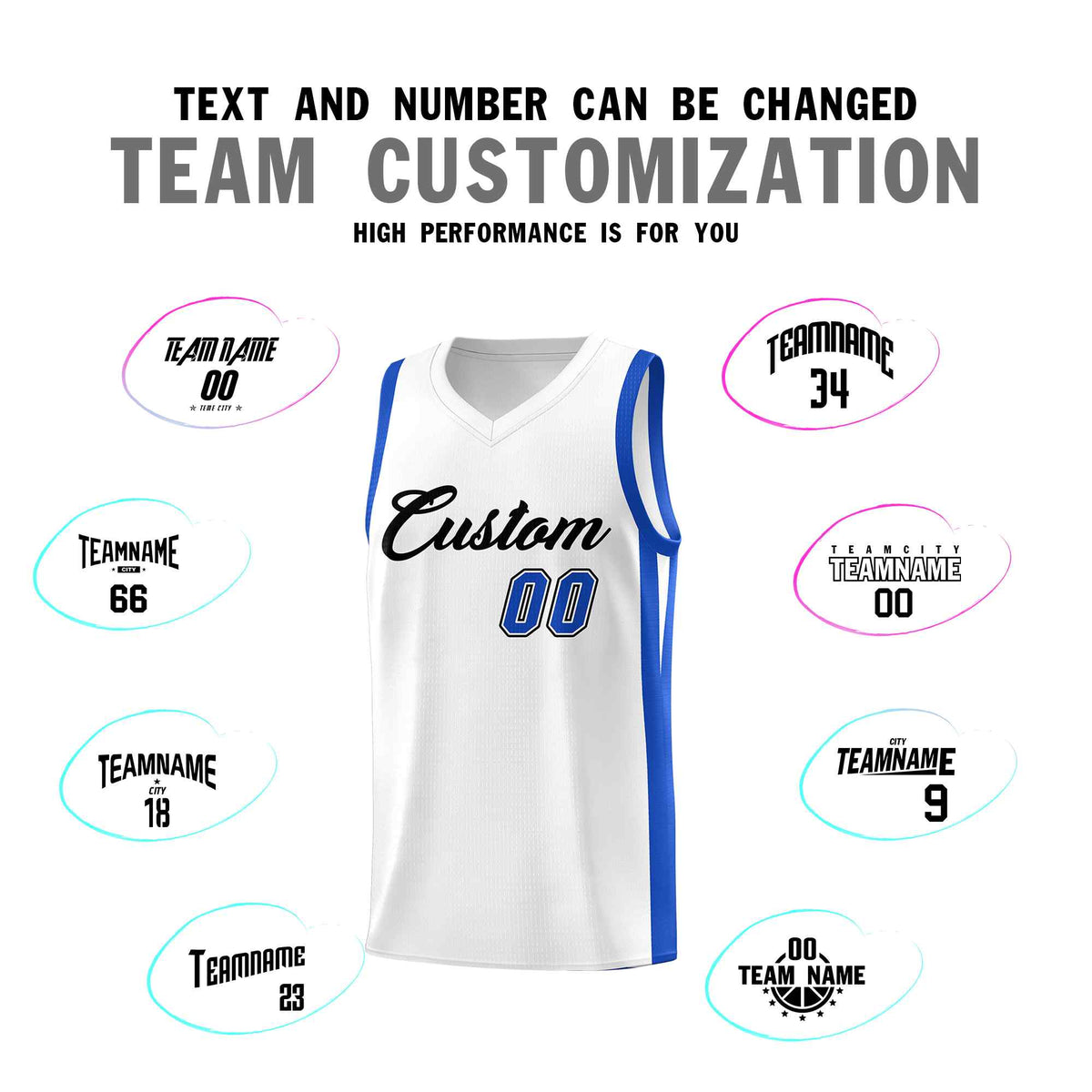 Custom White Black Classic Sets Sports Uniform Basketball Jersey Limited