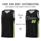 Custom Black Green Classic Tops Sport Game Basketball Jersey Limited