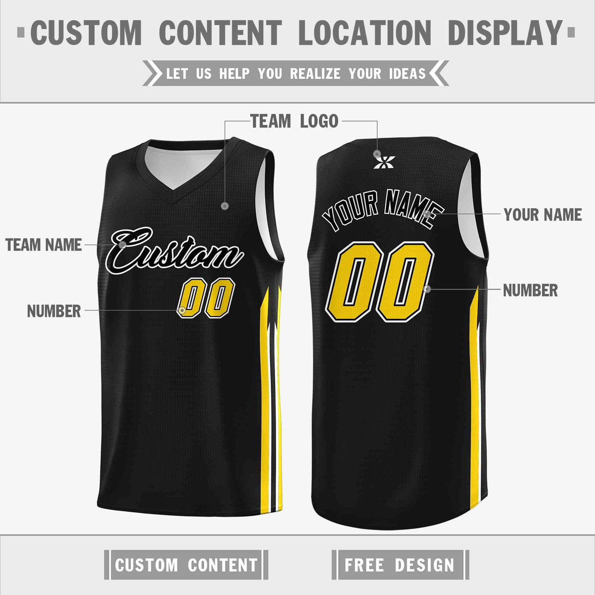 Custom Black White-Classic Tops Mesh Sport Basketball Jersey Limited